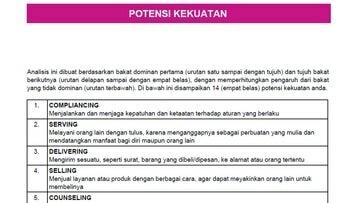 Hasil Assessmen Talents Mapping